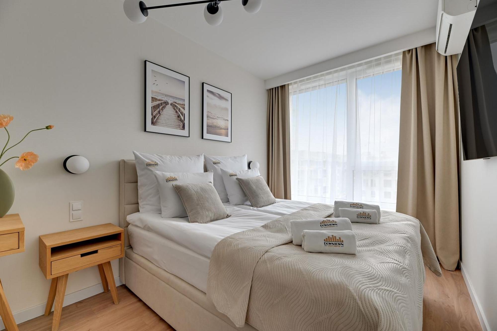 Chlebova - Riverside View Terrace, Free Parking, Gym & Kidsplay By Downtown Apartments Gdansk Exterior photo
