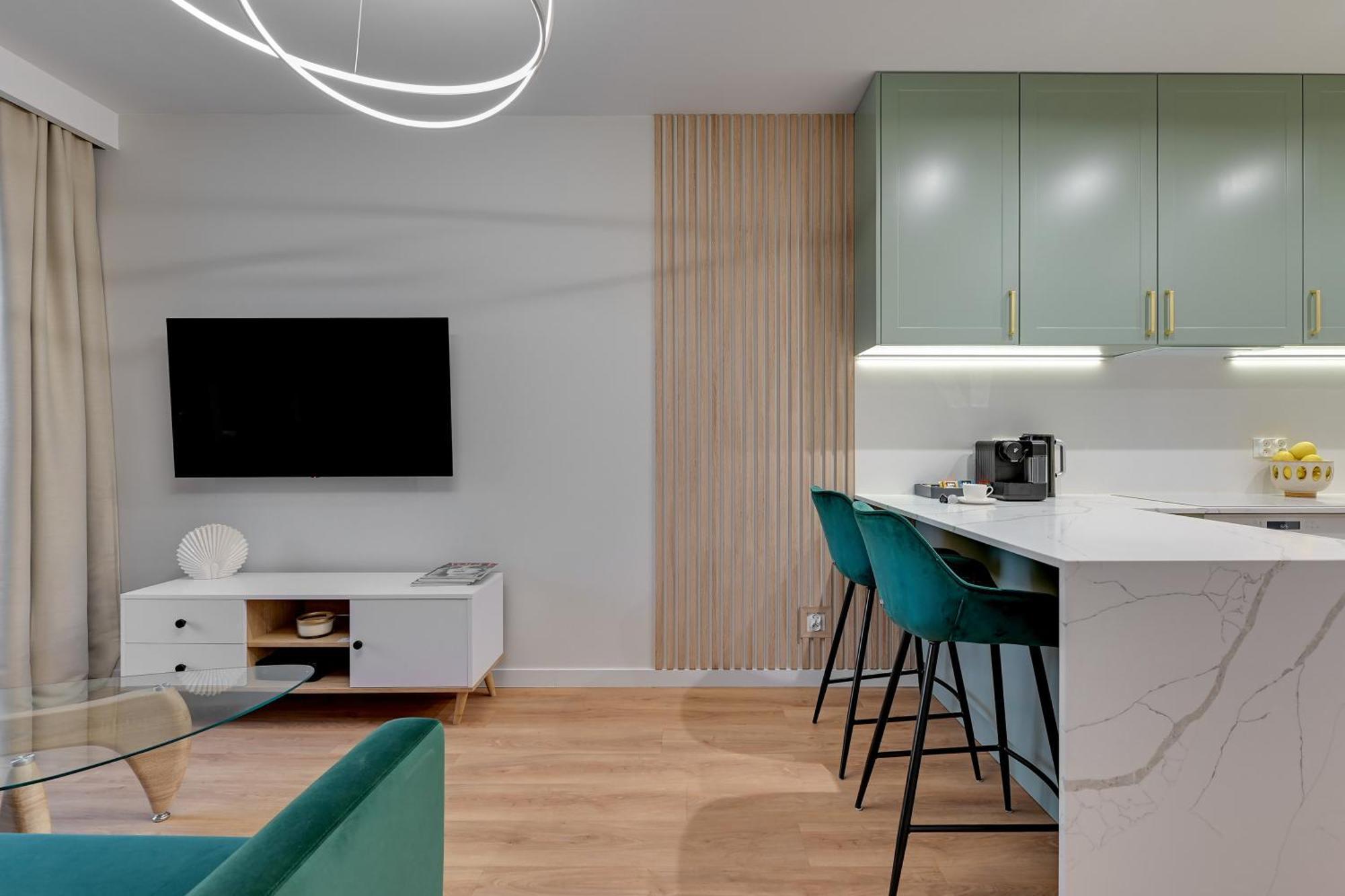 Chlebova - Riverside View Terrace, Free Parking, Gym & Kidsplay By Downtown Apartments Gdansk Exterior photo